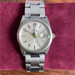 Tudor Rolex Oysterdate Stainless Watch